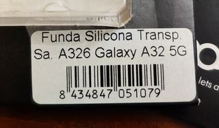 CRISTAL TEMPLADO Y FUNDA GALAXY A32