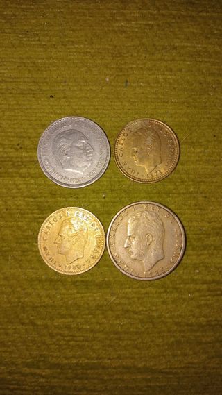 Monedas pesetas