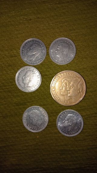 Monedas pesetas