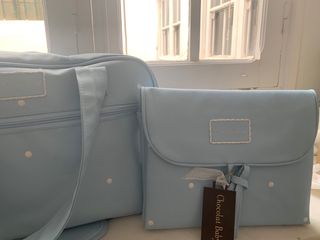 bolso carro bebe mas cambiador a juego