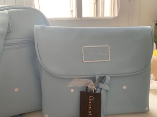 bolso carro bebe mas cambiador a juego