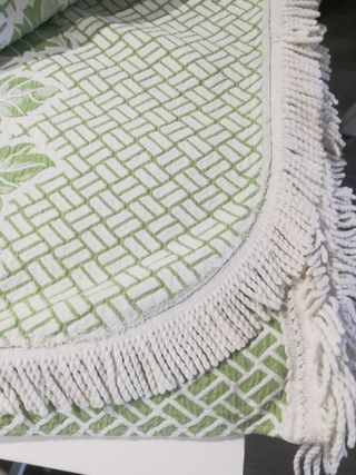 bonita colcha algodon