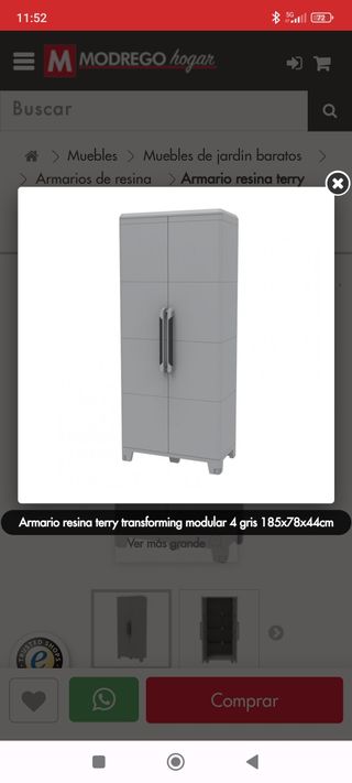 Armario de almacenaje