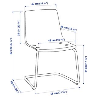 Sedie da pranzo Tobias