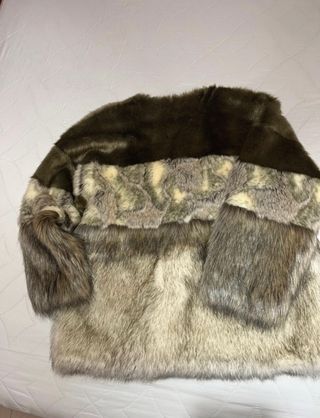 chaquetón piel sintética