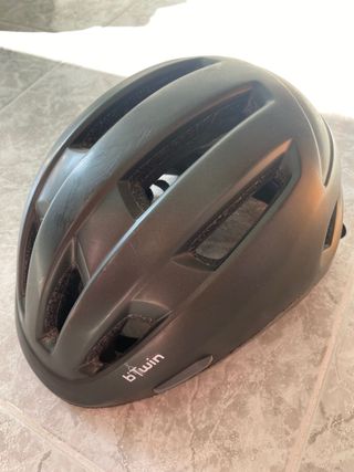 Casco negro bicicleta Btwin Decathlon