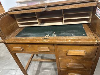 Escritorio Bureau Antiguo Madera