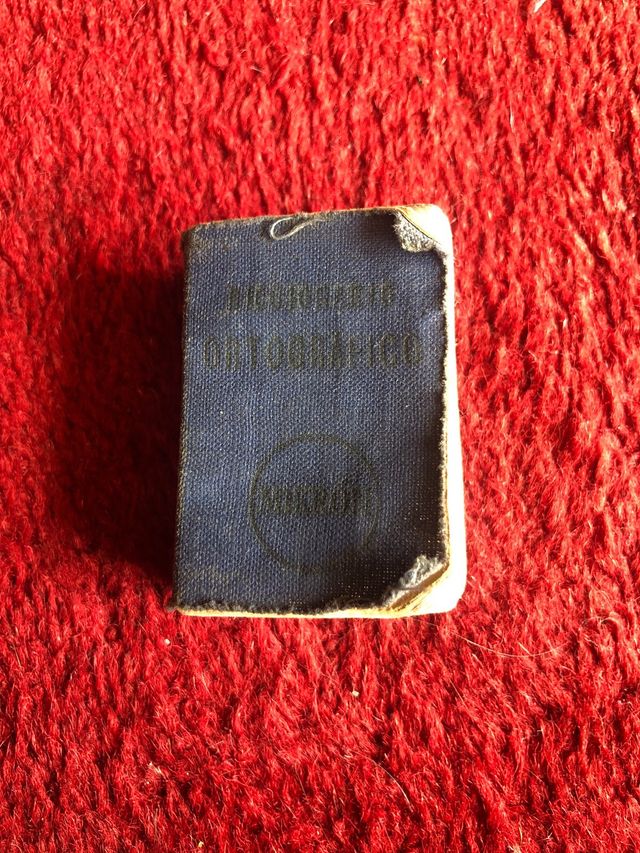 Miniatura diccionario ortografico Mikron