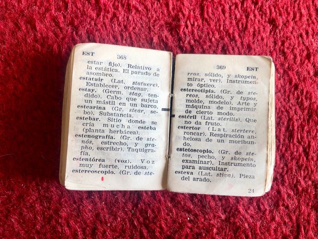 Miniatura diccionario ortografico Mikron