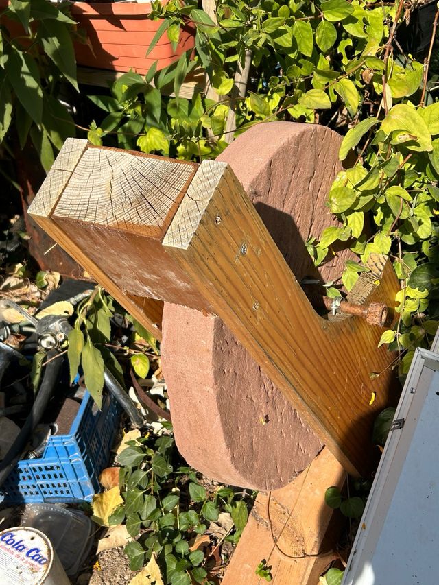 antigua piedra afilar 50 cm