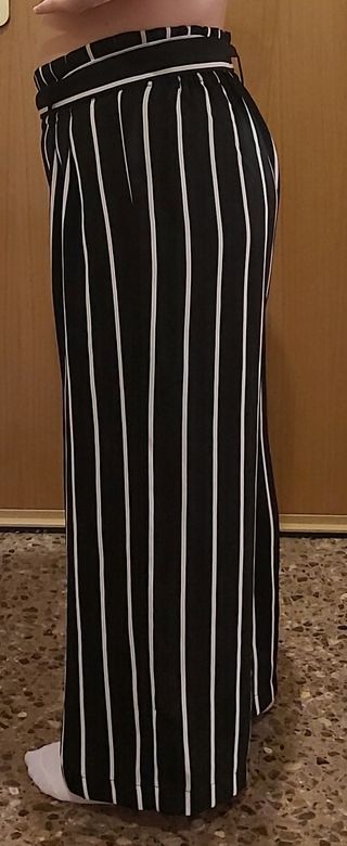 Pantalón rayas mujer