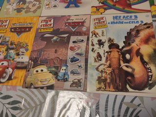 Cuaderno de pegatinas y dibujos