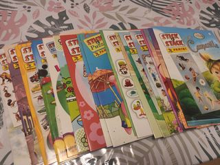 Cuaderno de pegatinas y dibujos