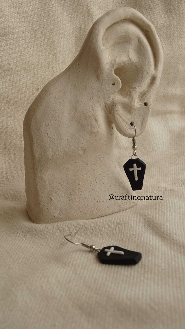 Pendientes ⚰️ ataúd Halloween