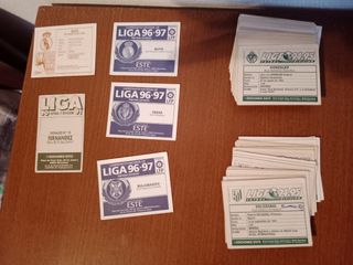 cromos futbol años 90.