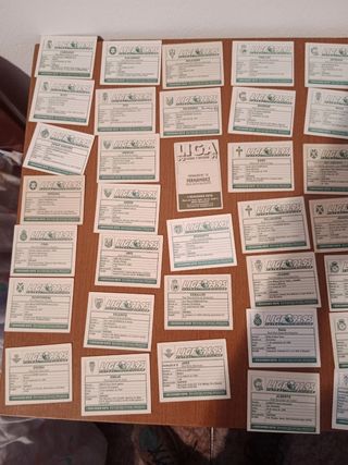 cromos futbol años 90.