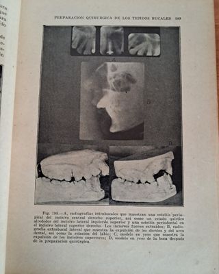 LIBRO ESTOMOLOGIA UTEHA AÑO 1939 CIRUGÍA BUCAL