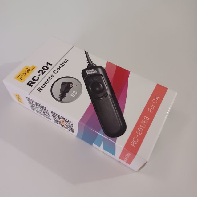 Disparador remoto camara reflex