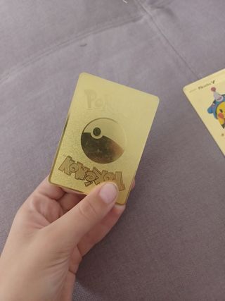 Cartas pokemon metálicas