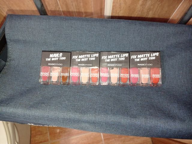 Labiales y pintauñas