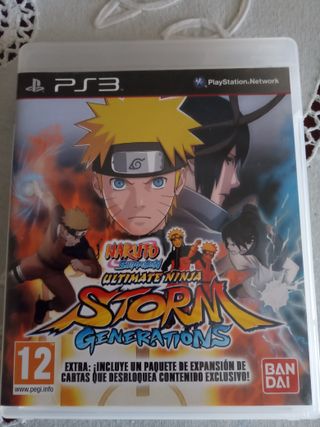 Lote juegos Naruto PS3