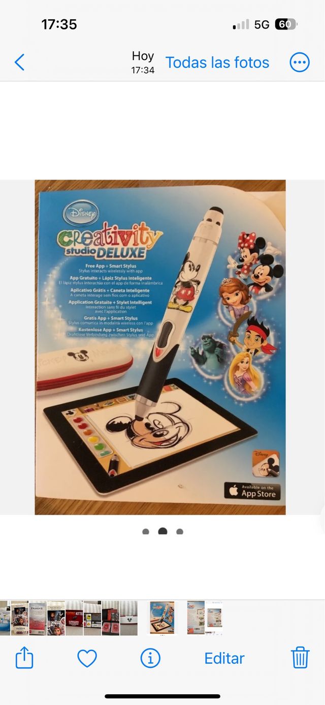 Lápiz Mickey Mouse IPad