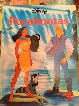Libro antiguo Disney pocahontas