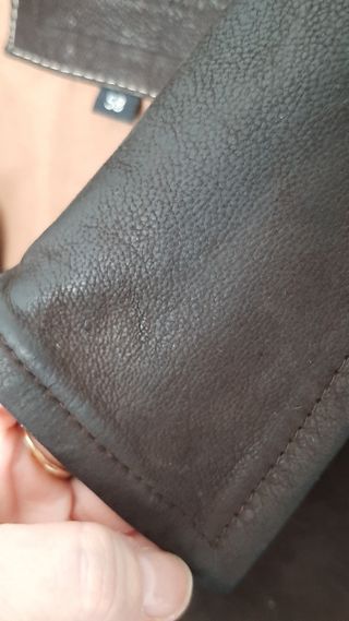 Cazadora piel In extenso