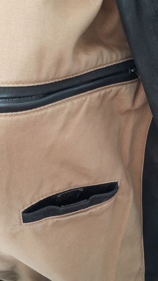 Cazadora piel In extenso