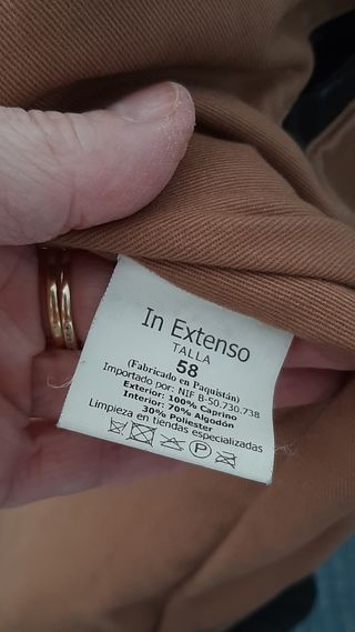 Cazadora piel In extenso