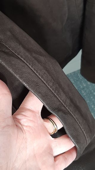 Cazadora piel In extenso