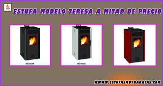 ESTUFA TERESA A MITAD DE PRECIO