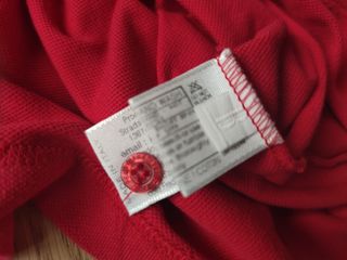 Polo Fred Perry rojo M mujer