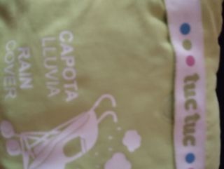 Protector de lluvia, para carrito de bebé.