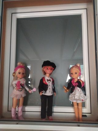 Muñeca nancy artista, nancy cantante y Lucas.