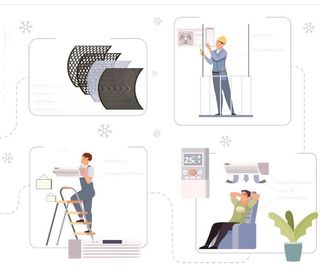 Mantenimiento, reparación de Aire Acondicionado