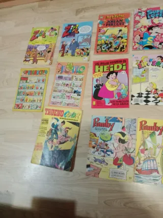 Tebeos antiguos años 70