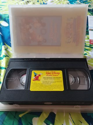 VHS Mickey Mouse - Una Navidad con Mickey