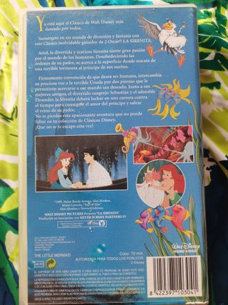 La sirenita en VHS