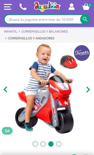 Moto niño