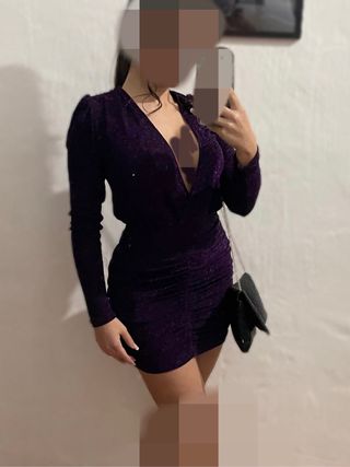 Vestido fruncido