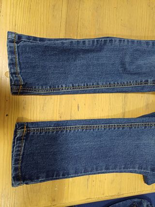 2 Pantalones vaqueros 11/12 años