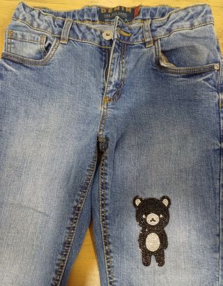 2 Pantalones vaqueros 11/12 años