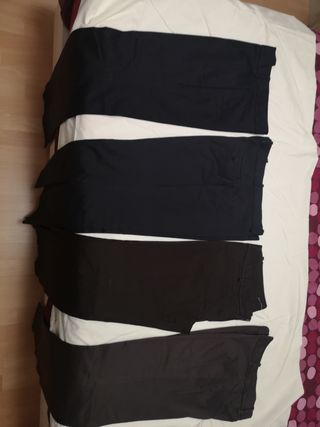 lote de pantalones distintos colores