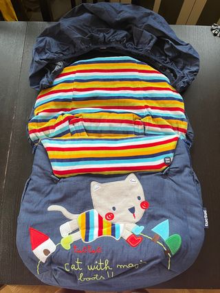 Saco invierno portabebés + capota Tuc Tuc