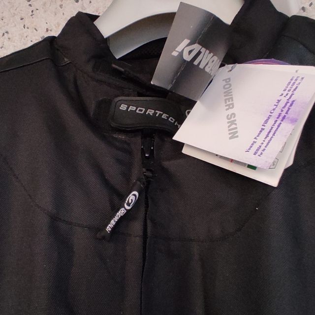 CHAQUETA PIEL Y CORDURA XL