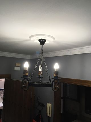 Lampara colgante techo