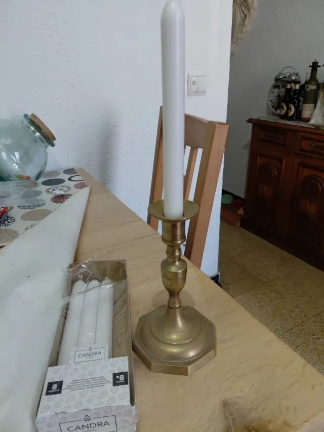 Candelabro da una candela