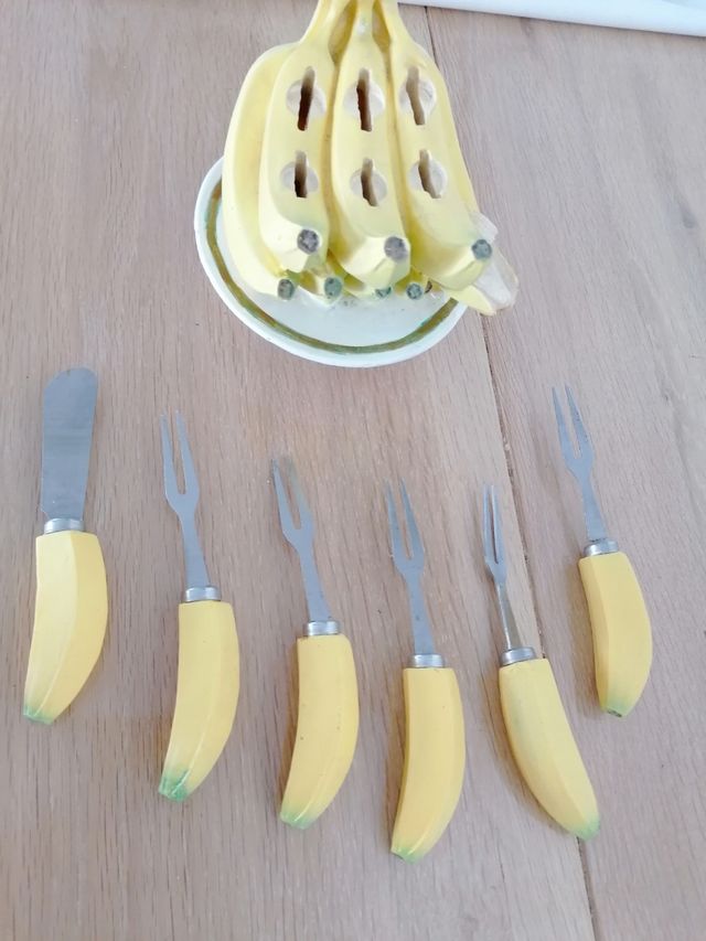 Spiedini a forma di banana