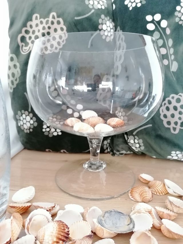 Vaso e tazza in vetro Bcos